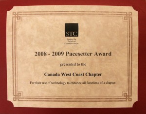 Pacesetter award